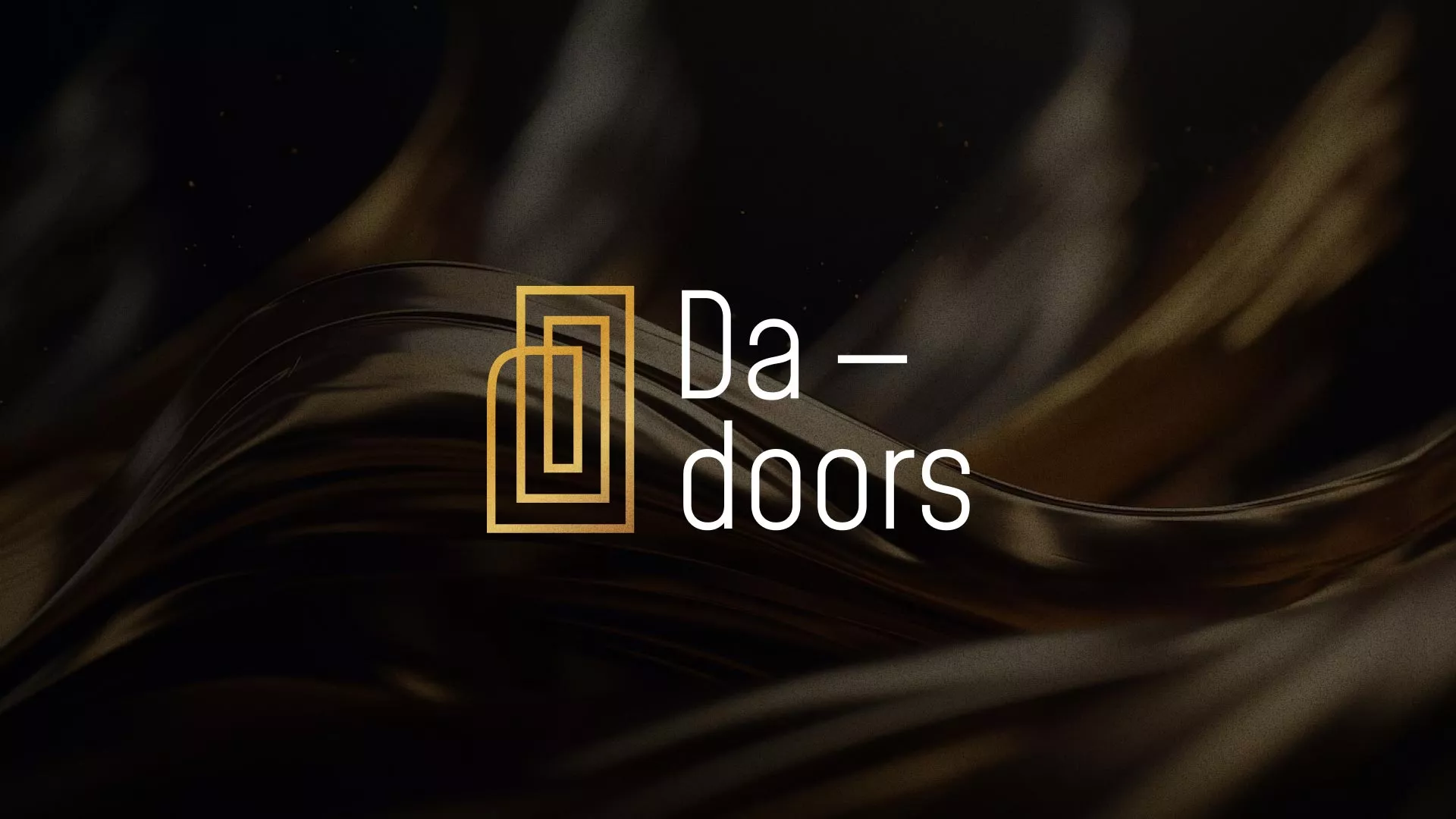 Разработка логотипа для компании «DA-DOORS» в Троицке